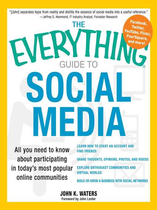 Title details for The Everything Guide to Social Media by John K Waters - Available